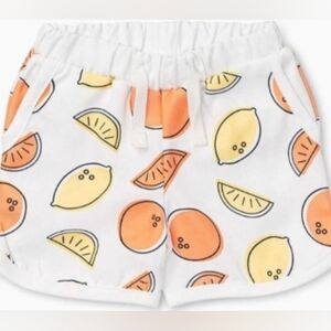 Monica+ Andy Citrus Swim Trunks NWOT